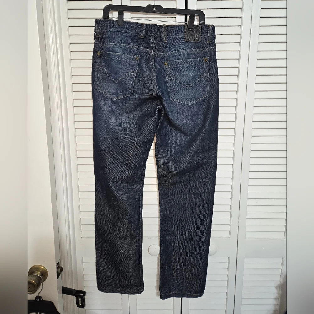 Alexander Julian Colours Men's 34 X 32 Blue Jeans